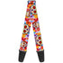 Buckle Down Thaneeya Mcardle Sugar Skull Starburst Guitar Strap