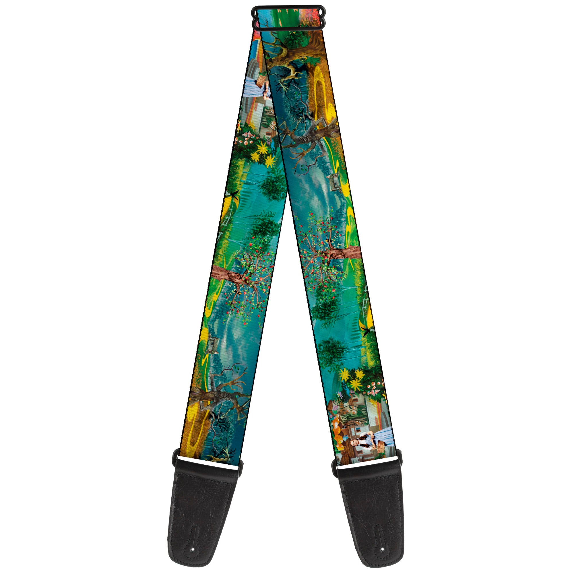 Buckle Down The Wizard of Oz Yellow Brick Road Guitar Strap