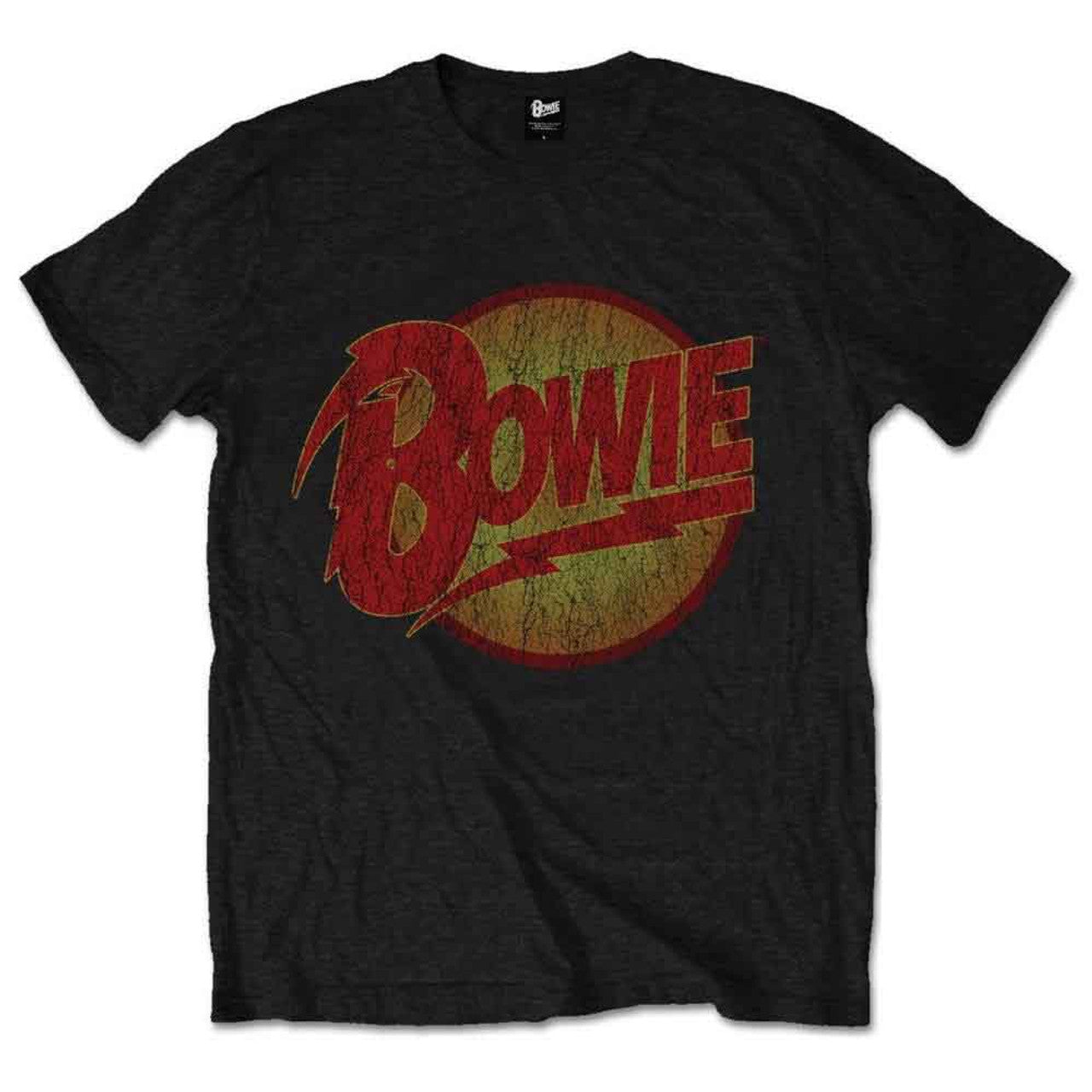 David Bowie Unisex T-Shirt: Diamond Dogs Vintage in Black