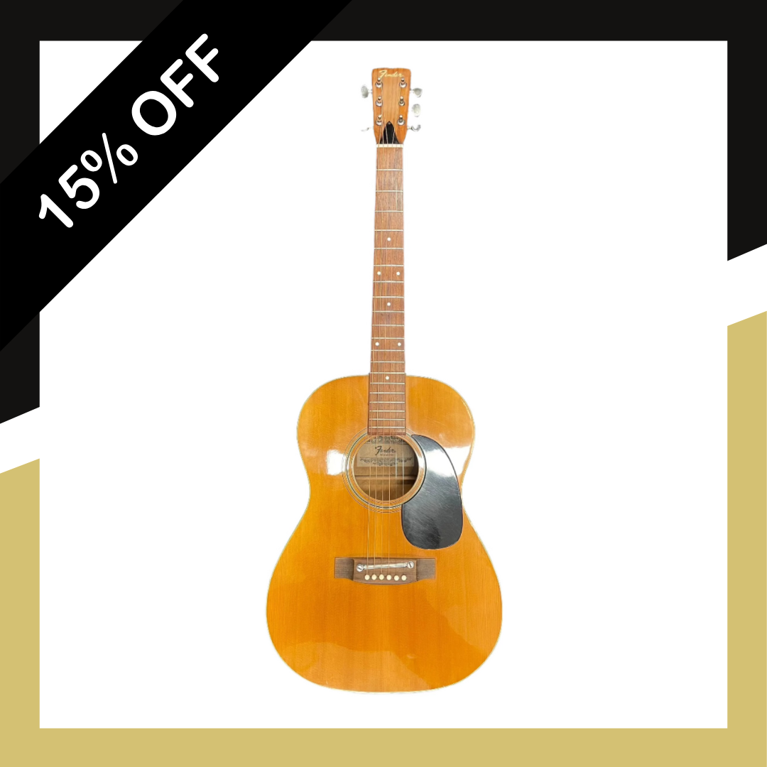 Fender F-15 Acoustic Guitar, Made in Japan, 1970s Pre-Owned