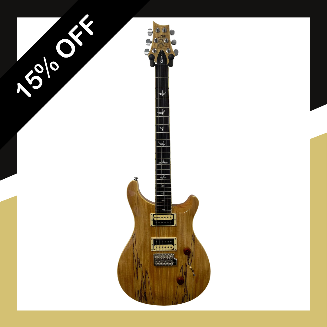 PRS SE Custom Spalted Maple LTD ED with Original Gigbag Pre-Owned