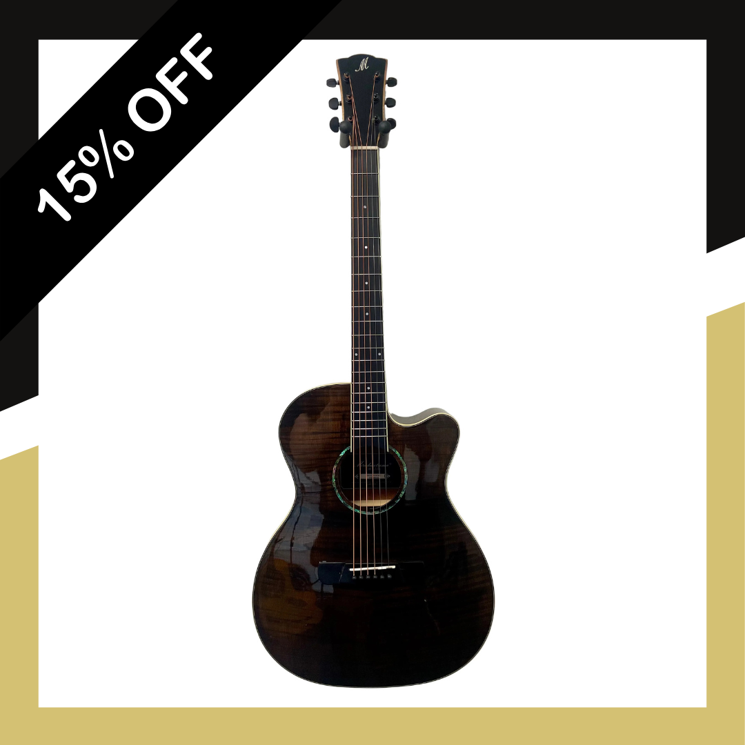 Meridia Exrema Electro Acoustic Guitar OMCE LTD STBK with Gigbag Pre-Owned