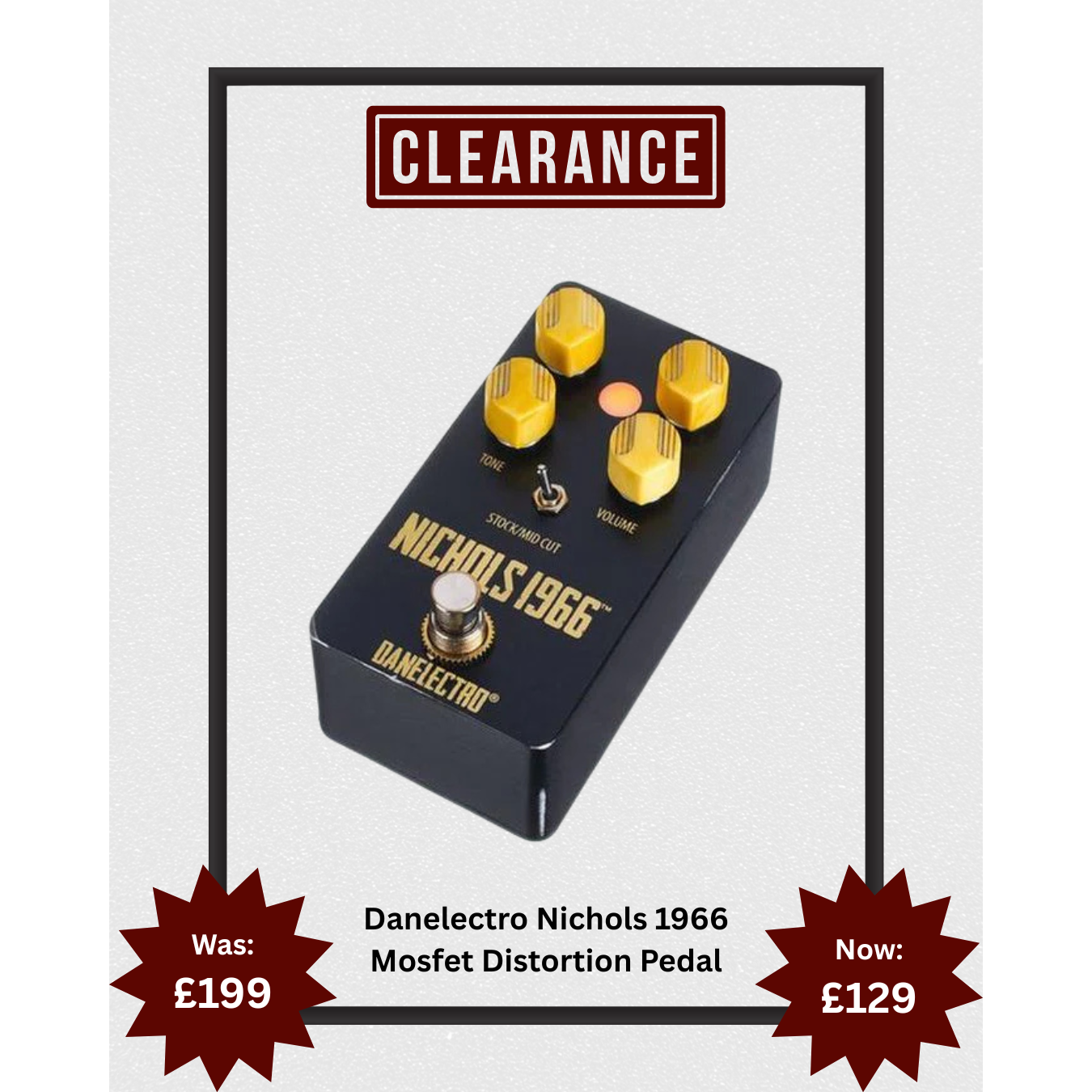 Danelectro Nichols 1966 Pedal