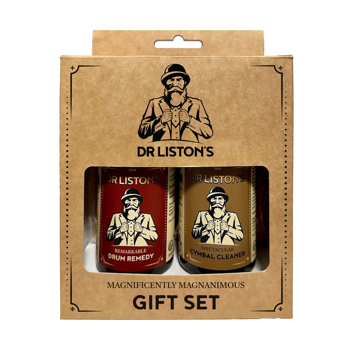 Dr Liston’s Drum Care Gift Set Remarkable Drum Remedy and Spectacular Cymbal Cleaner