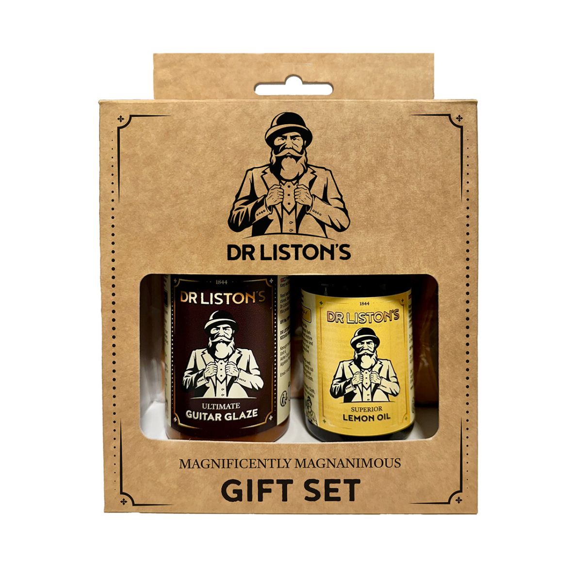 Dr Liston’s Ultimate Guitar Care Gift Set Ultimate Guitar Glaze and Superior Lemon Oil