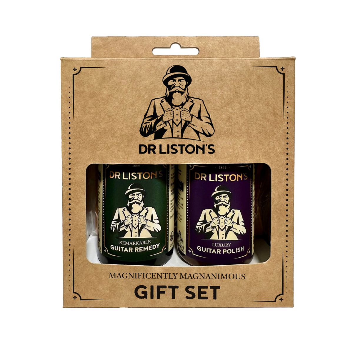 Dr Liston’s Guitar Care Gift Set Remarkable Guitar Remedy and Luxury Guitar Polish
