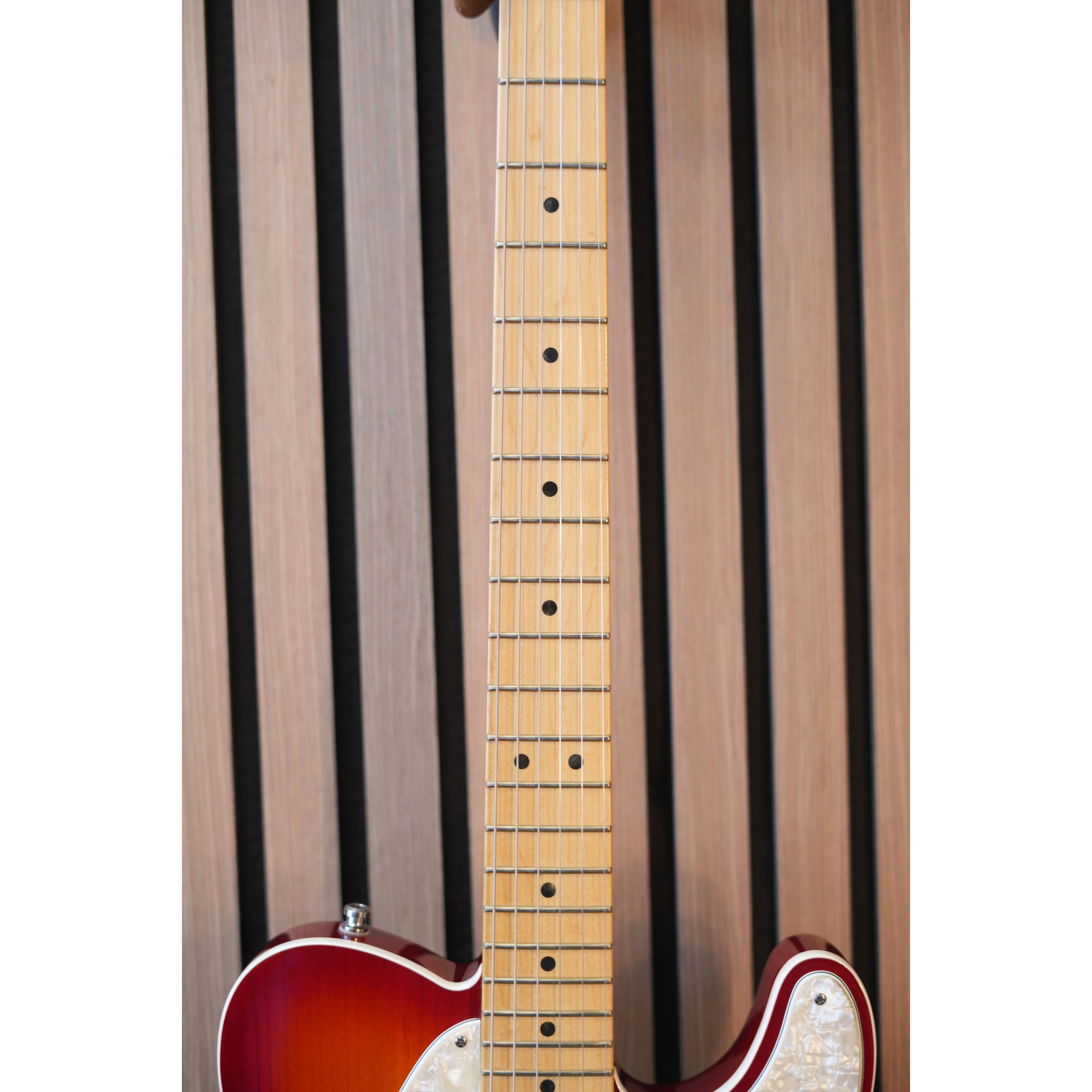 Fender American Deluxe Telecaster Electric Guitar 2012 USA in Aged Cherry Burst with Hardcase Pre-Owned