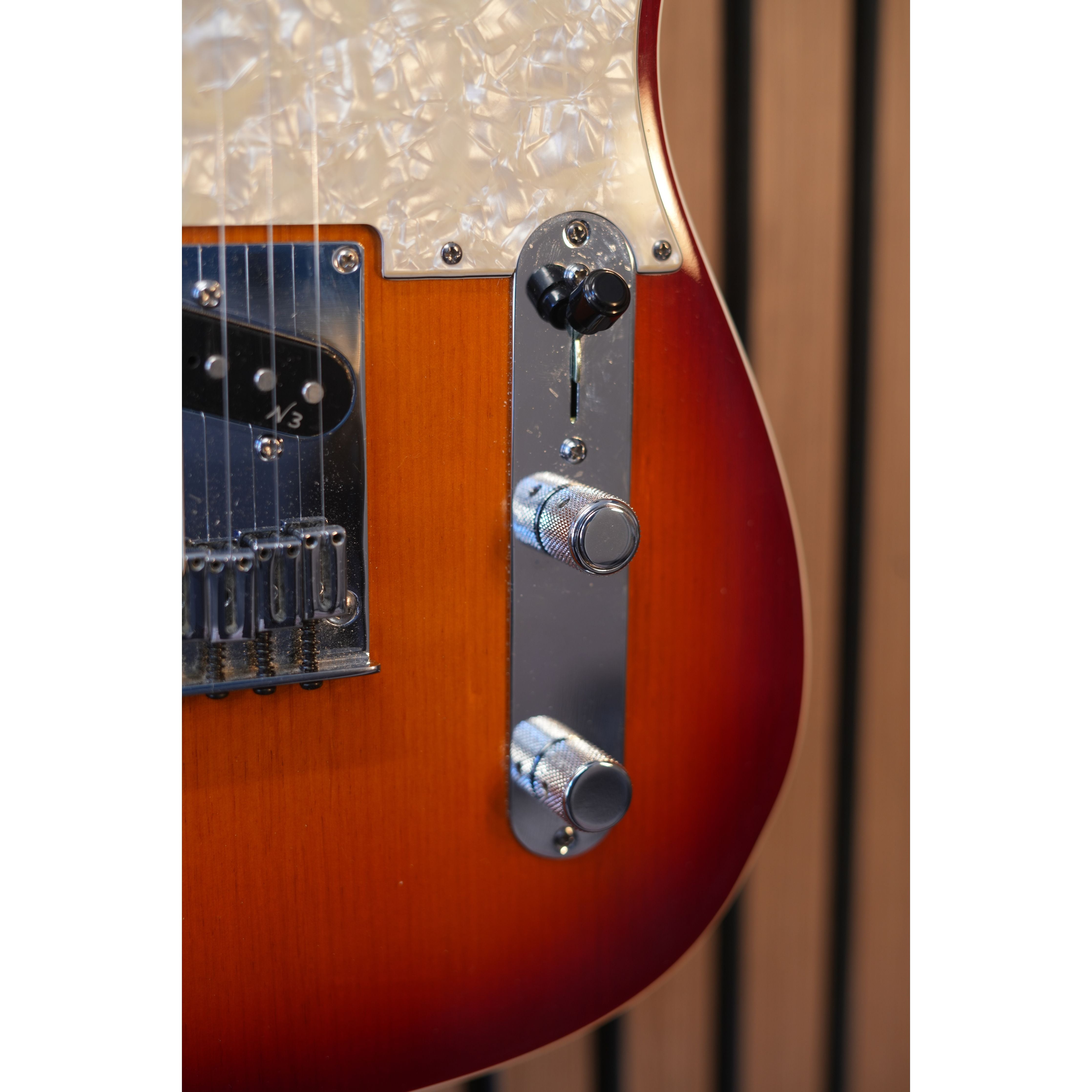 Fender American Deluxe Telecaster Electric Guitar 2012 USA in Aged Cherry Burst with Hardcase Pre-Owned