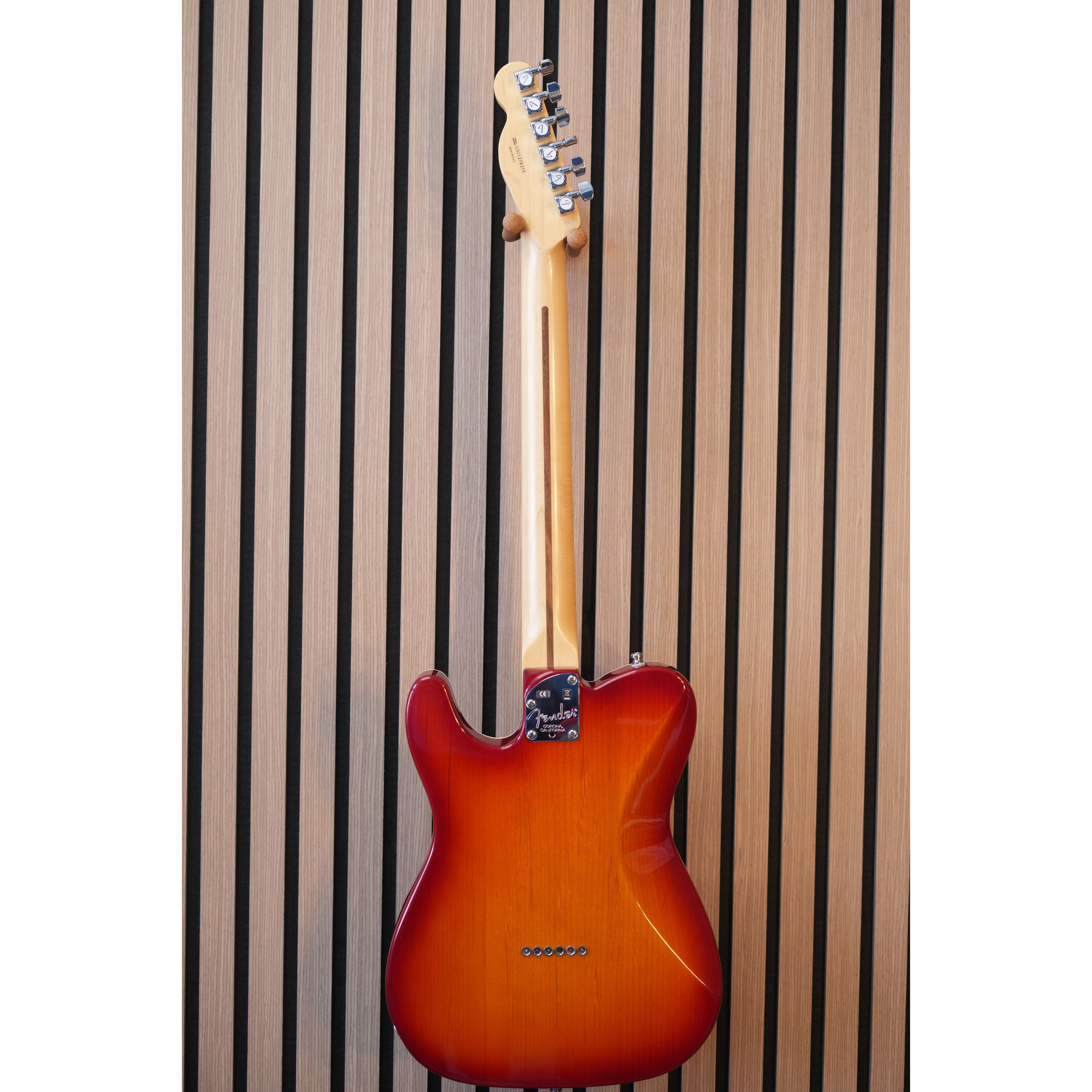 Fender American Deluxe Telecaster Electric Guitar 2012 USA in Aged Cherry Burst with Hardcase Pre-Owned