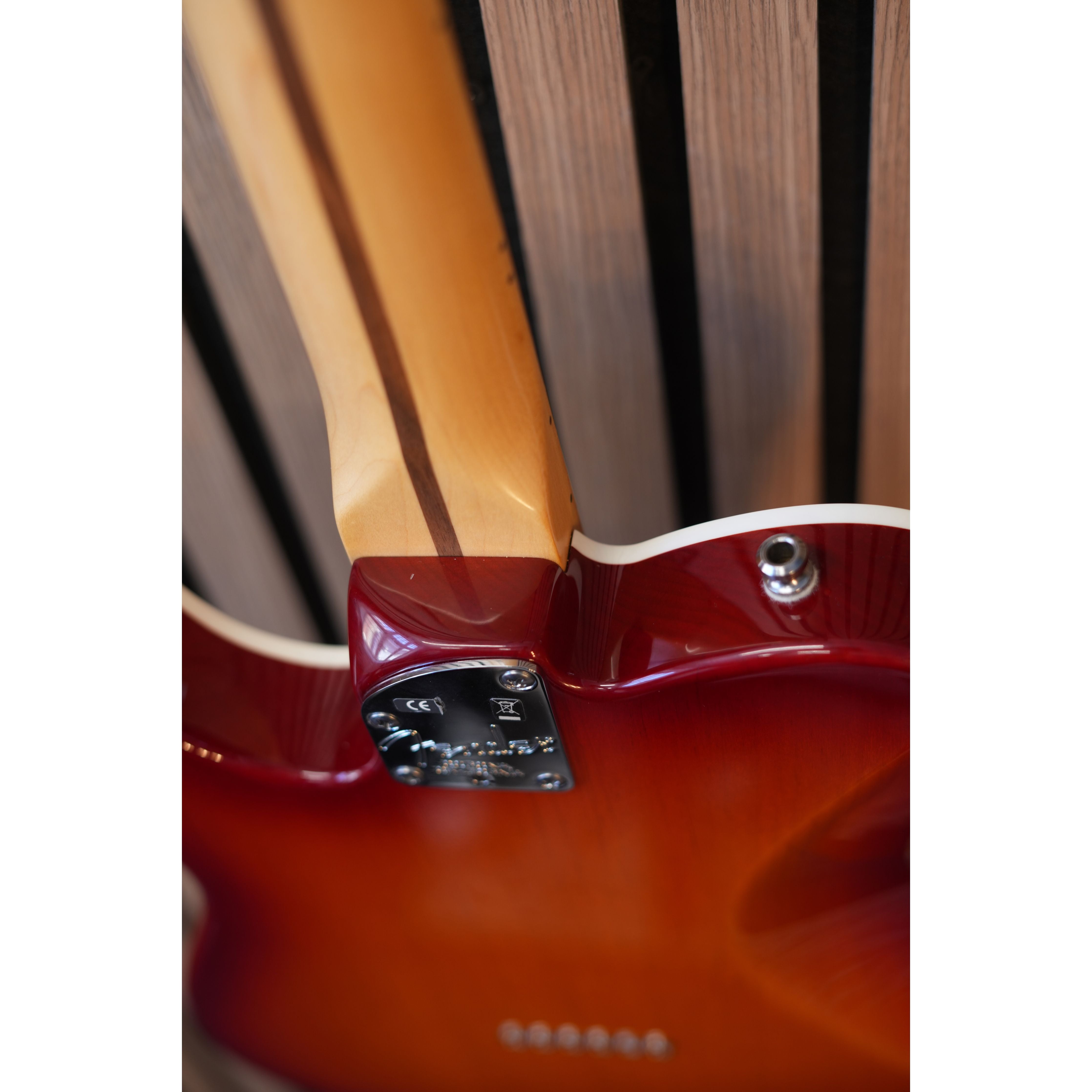 Fender American Deluxe Telecaster Electric Guitar 2012 USA in Aged Cherry Burst with Hardcase Pre-Owned