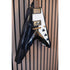 Vintage V60 "Flying V" Electric Guitar in Gloss Black with Gigbag Pre-Owned