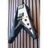 Vintage V60 "Flying V" Electric Guitar in Gloss Black with Gigbag Pre-Owned