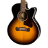 Epiphone J-200 Studio Parlor EC, Acoustic Guitar Vintage Sunburst