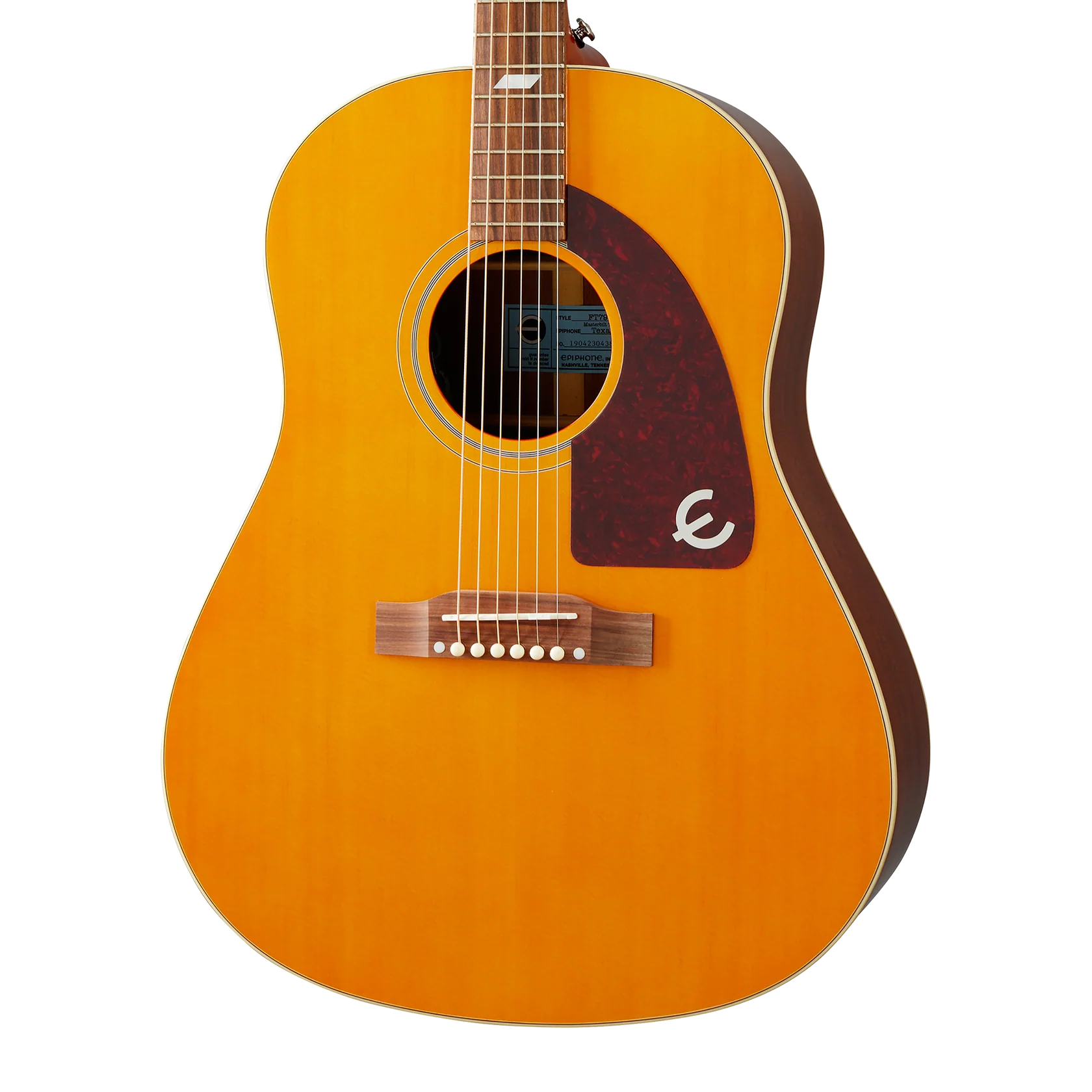 Epiphone Masterbilt Texan, Antique Natural Aged