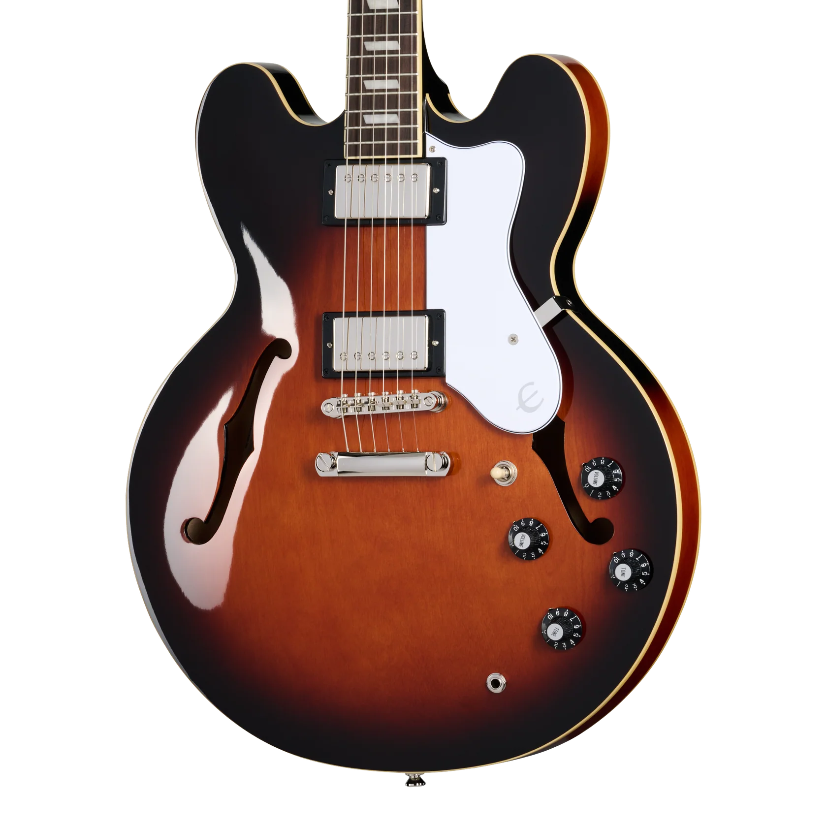 Epiphone Bonehead Riviera, Dark Tobacco Sunburst