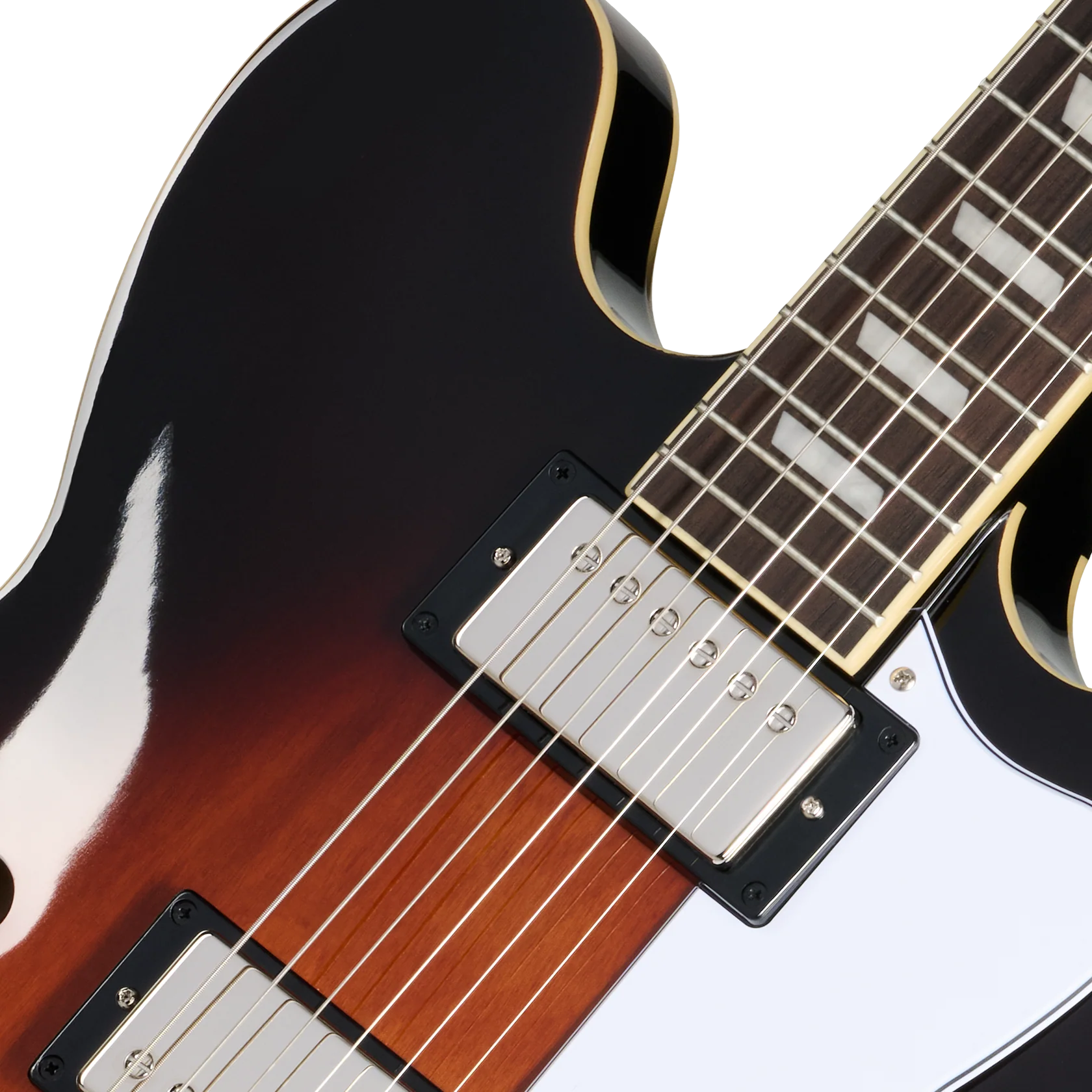 Epiphone Bonehead Riviera, Dark Tobacco Sunburst