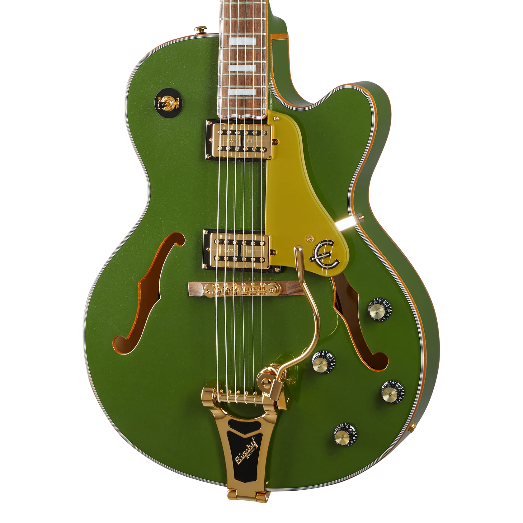 Epiphone Emperor Swingster, Forest Green Metallic