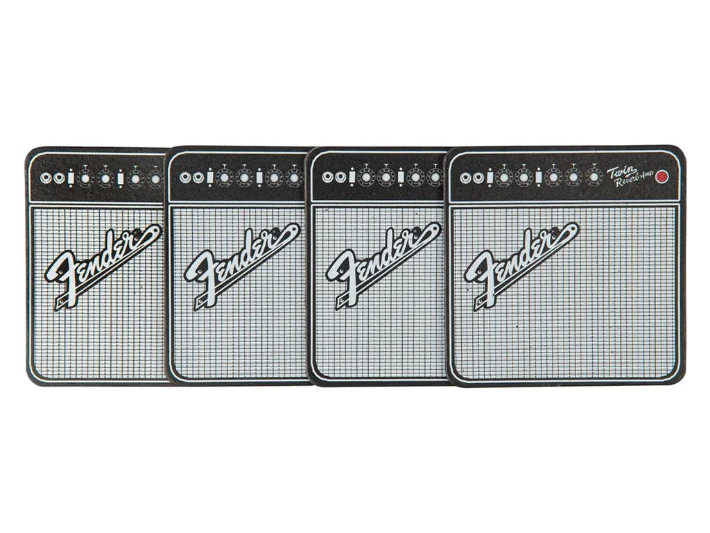 Fender  Licensed Drinks Coasters by Perri's ~ Fender® Picks