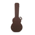 Deluxe Arch Top Wood Case 335 Style Guitars-Brown