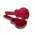 Deluxe Arch Top Wood Case 335 Style Guitars-Brown