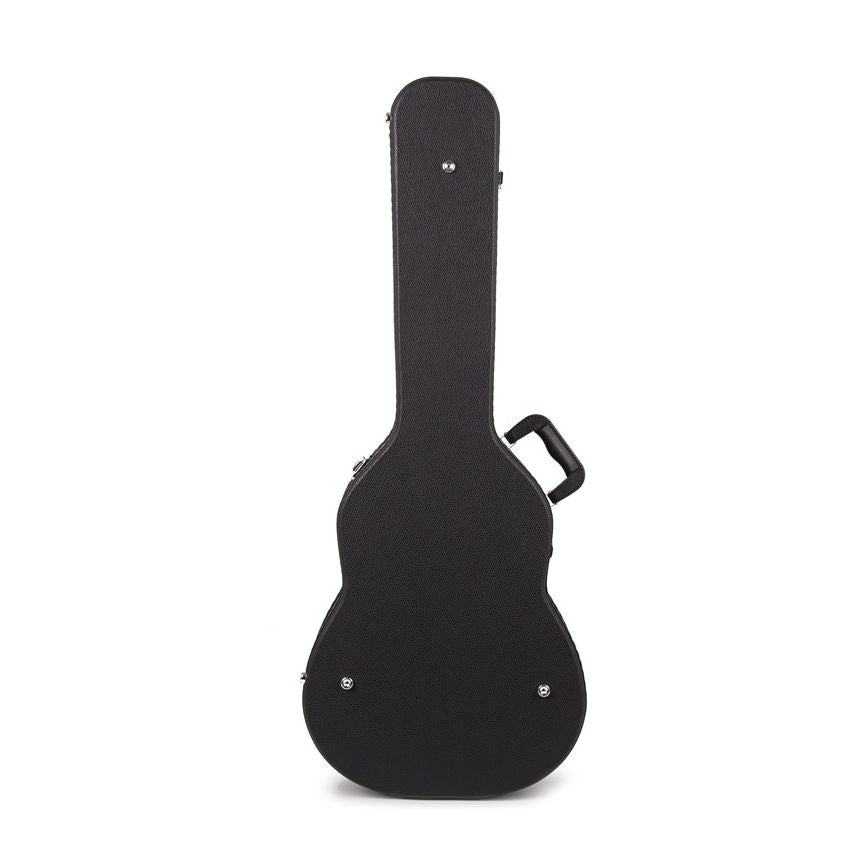 Deluxe Arch Top Wood Case 3/4 Acoustic Guitars