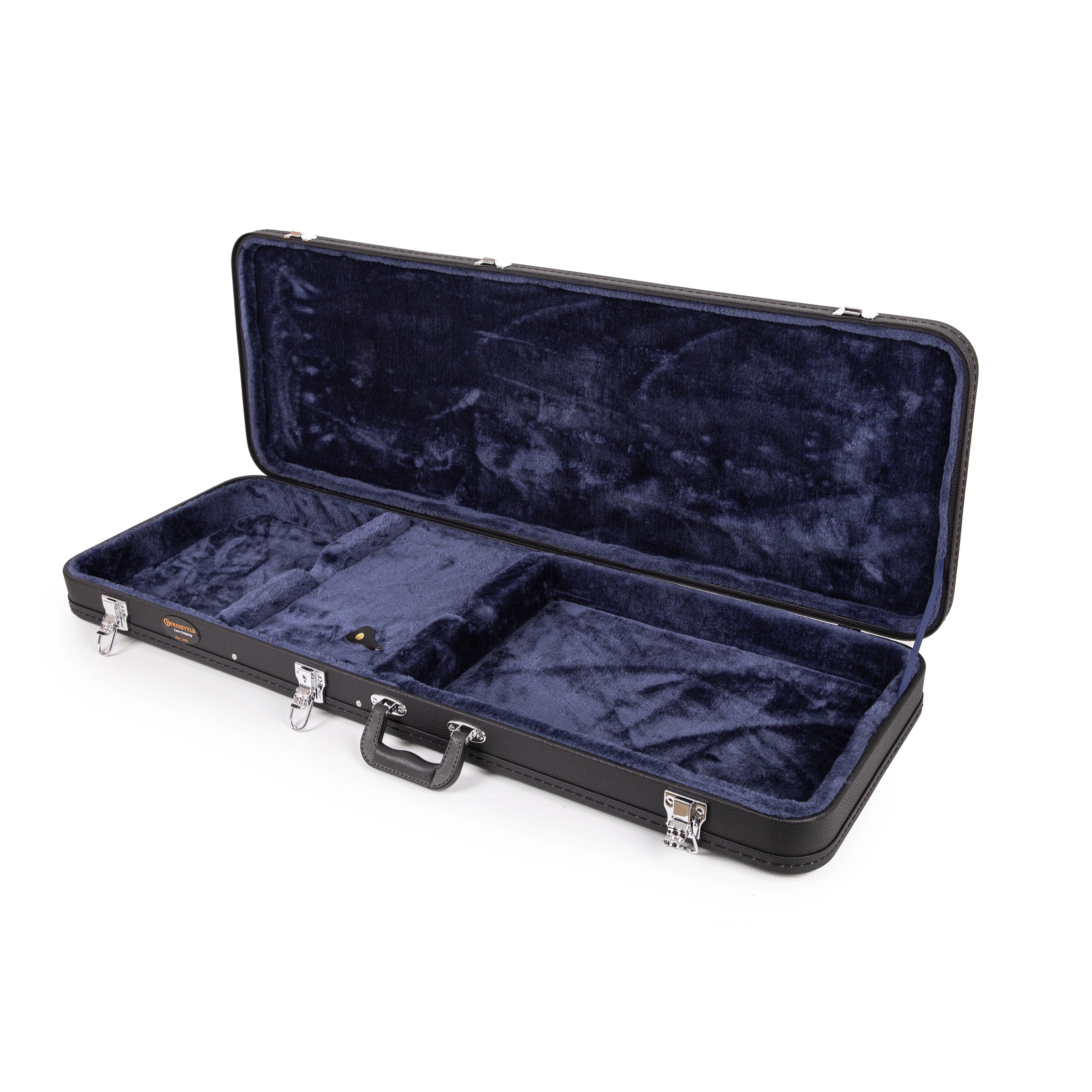 Deluxe Hard-Shell Wood Case Electric Guitars