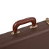 Deluxe Hard-Shell Wood Case Electric Guitars-Brown