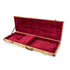 Deluxe Hard-Shell Wood Case Electric Guitars Tweed