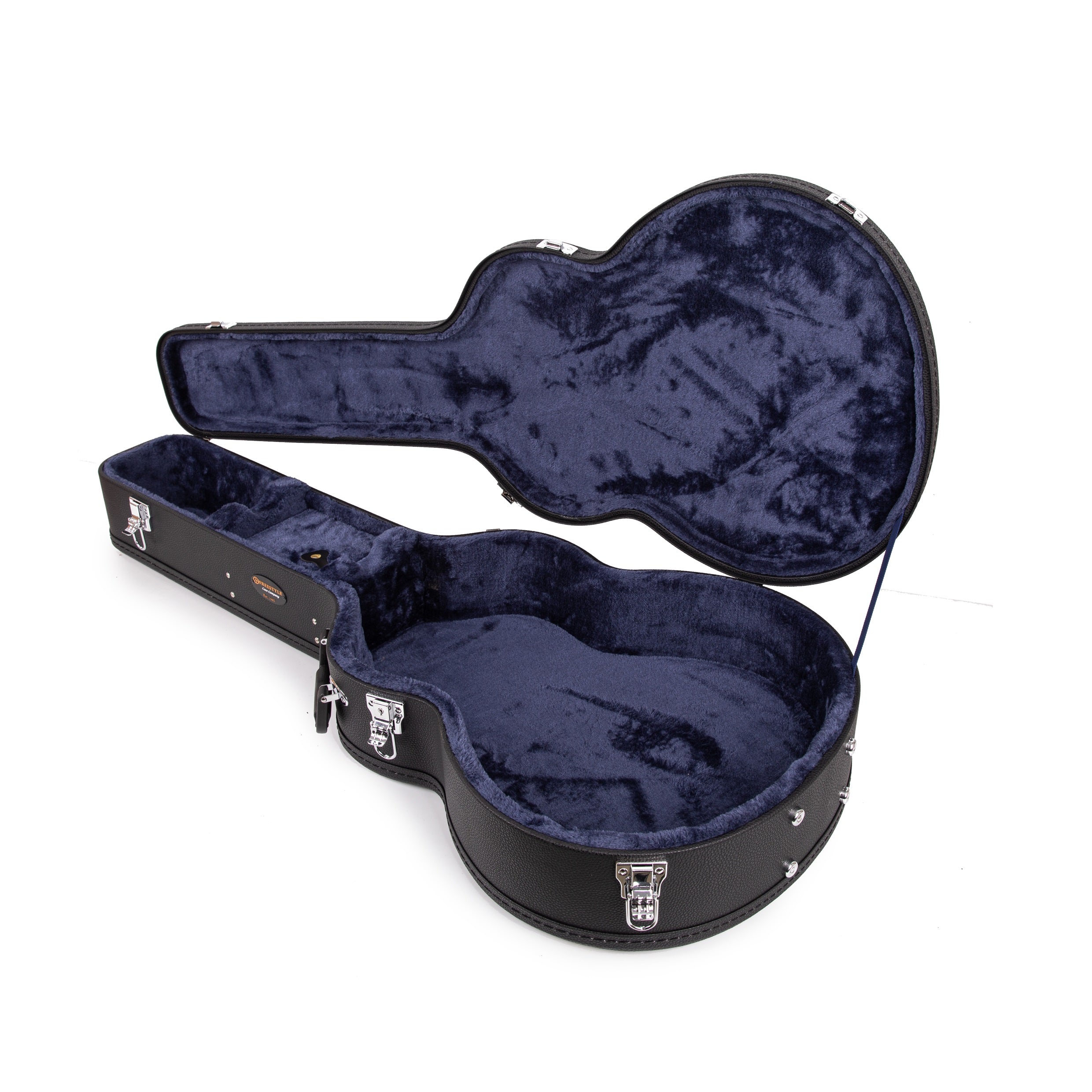 Deluxe Arch Top Wood Case Jumbo Acoustic Guitars