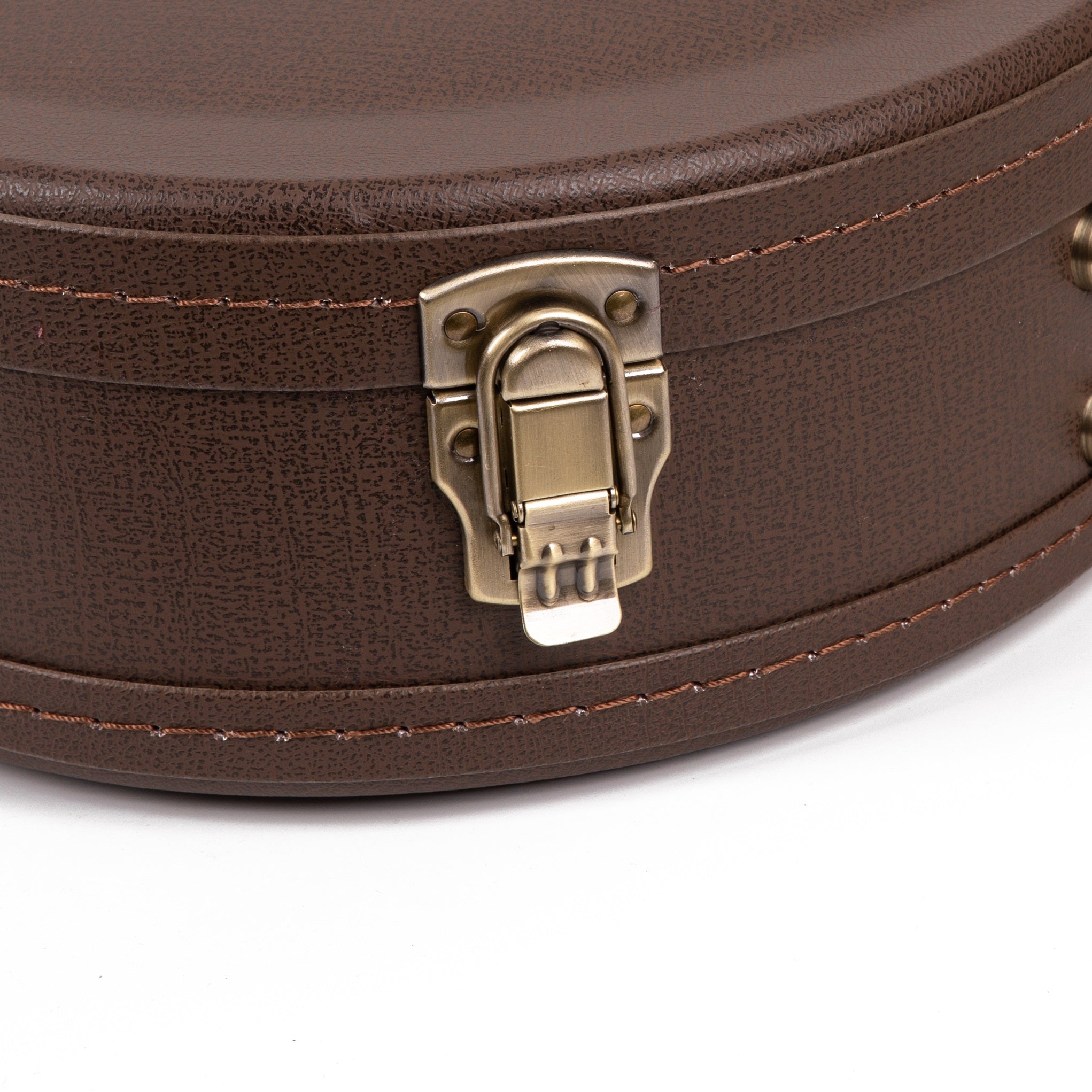 Deluxe Arch Top Wood Case LP-Style Guitars – Brown