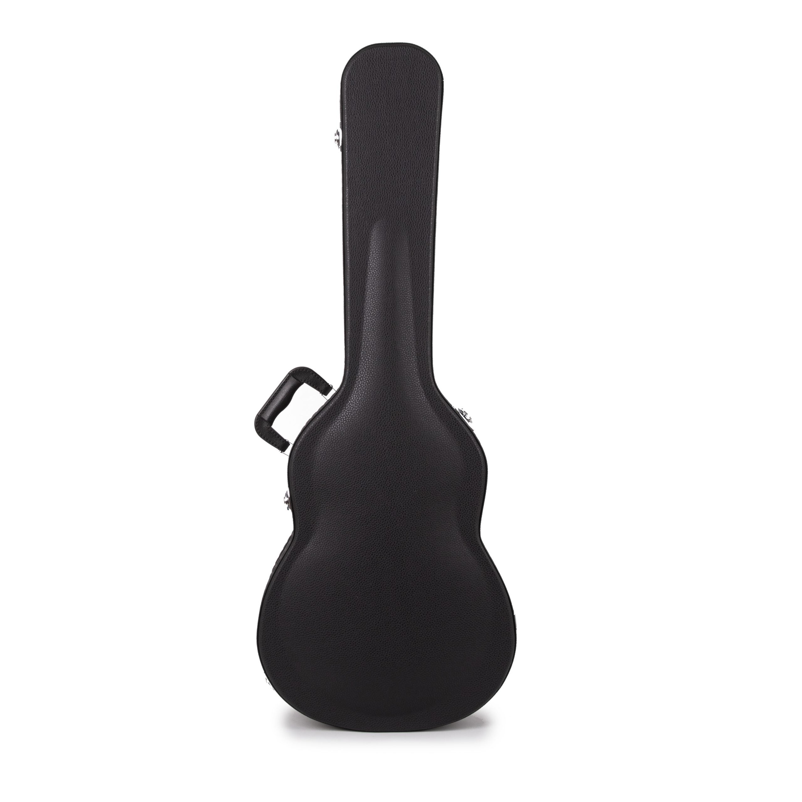 Deluxe Arch Top Wood Case Mini Acoustic Guitars