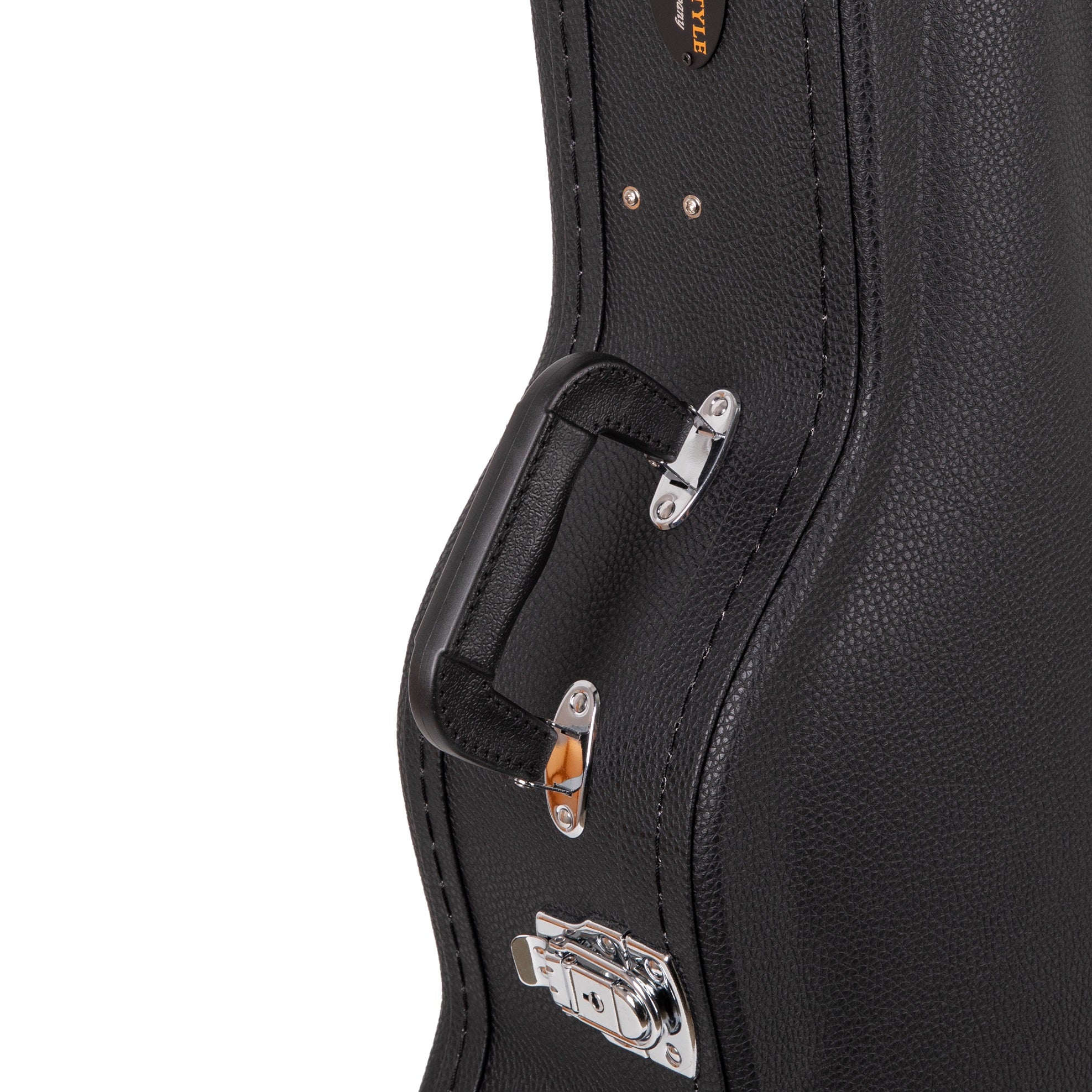 Deluxe Arch Top Wood Case Mini Acoustic Guitars