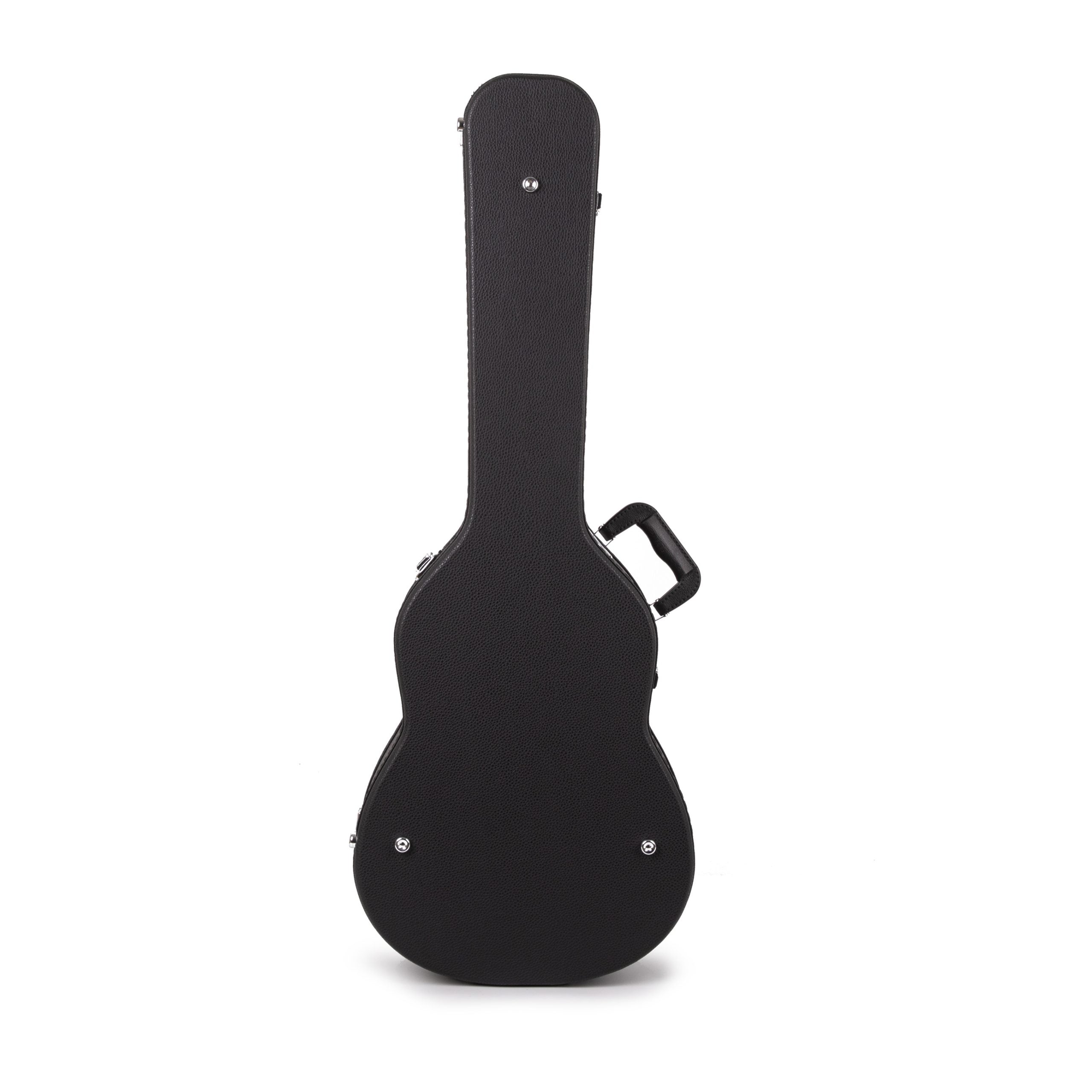 Deluxe Arch Top Wood Case Mini Acoustic Guitars