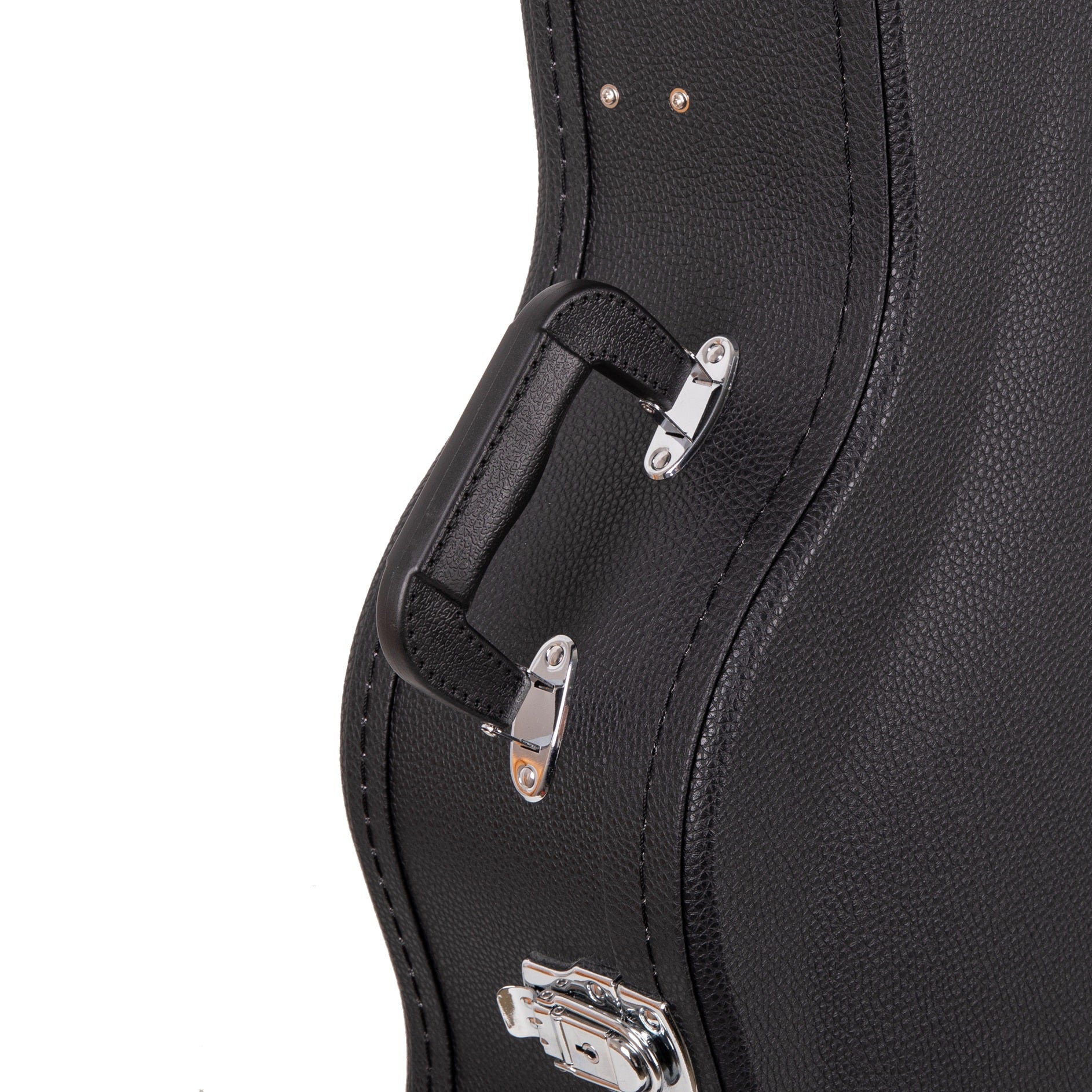 Deluxe Arch Top Wood Case 000 Folk Style Guitars