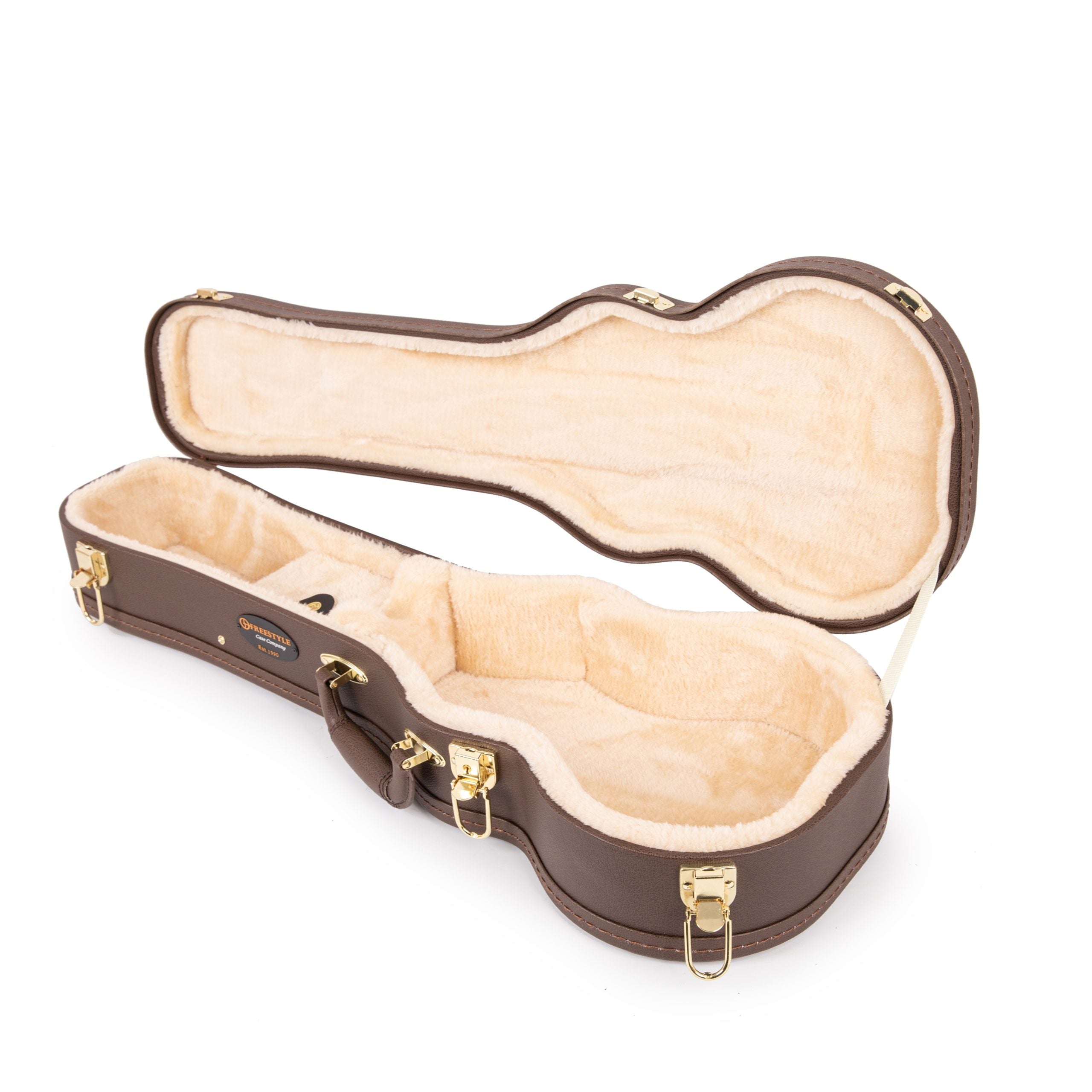 Deluxe Hard-Shell Wood Case Tenor Ukulele