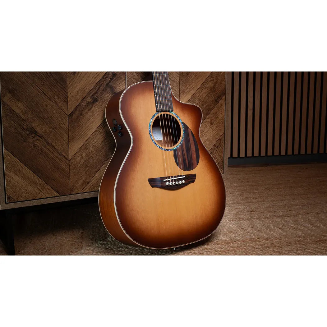 Faith PJE Legacy Earth Cutaway Electro Satin Sunburst Acoustic Guitar