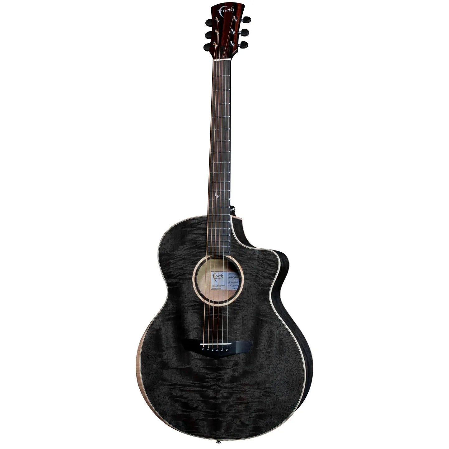 Faith FX Neptune Cutaway Electro Moondust Grey Acoustic Guitar