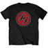 Foo Fighters Unisex T-Shirt: FF Logo in Black