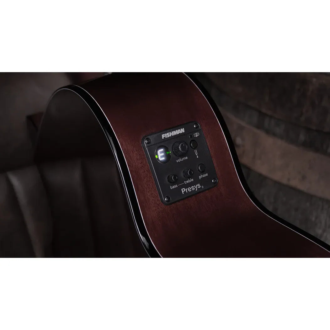 Faith Nexus Venus Cutaway Electro Thru-Black Left Handed Acoustic Guitar