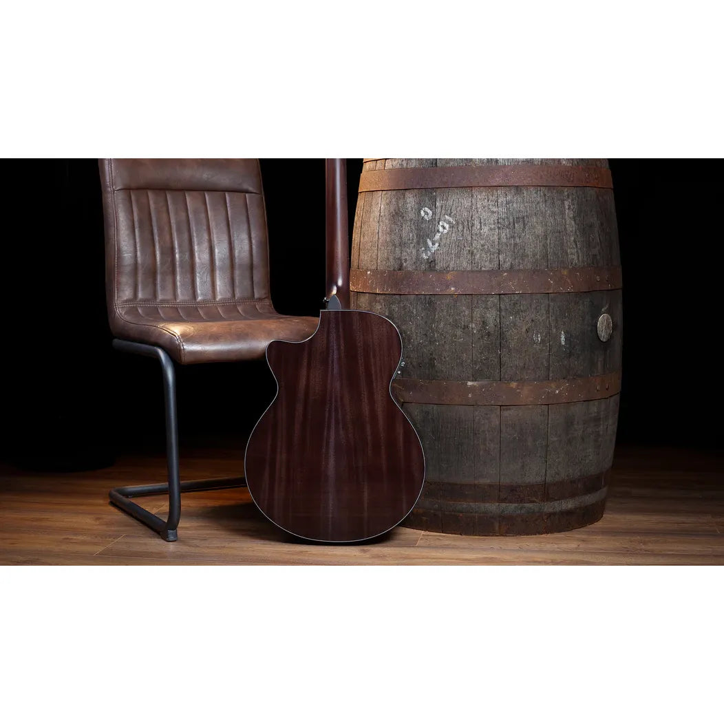 Faith Nexus Venus Cutaway Electro Thru-Black Acoustic Guitar