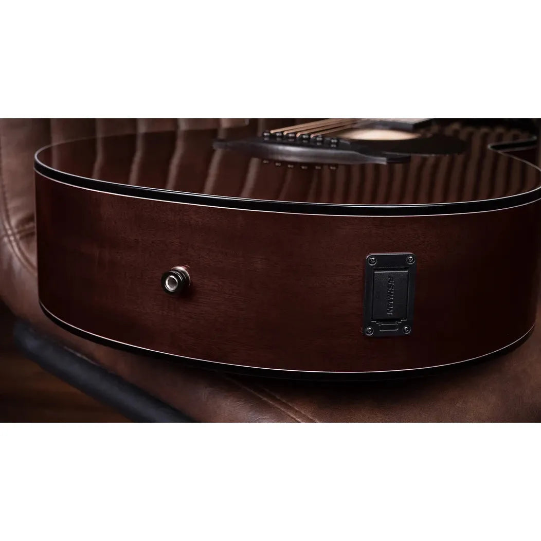 Faith Nexus Venus Cutaway Electro Thru-Black Left Handed Acoustic Guitar