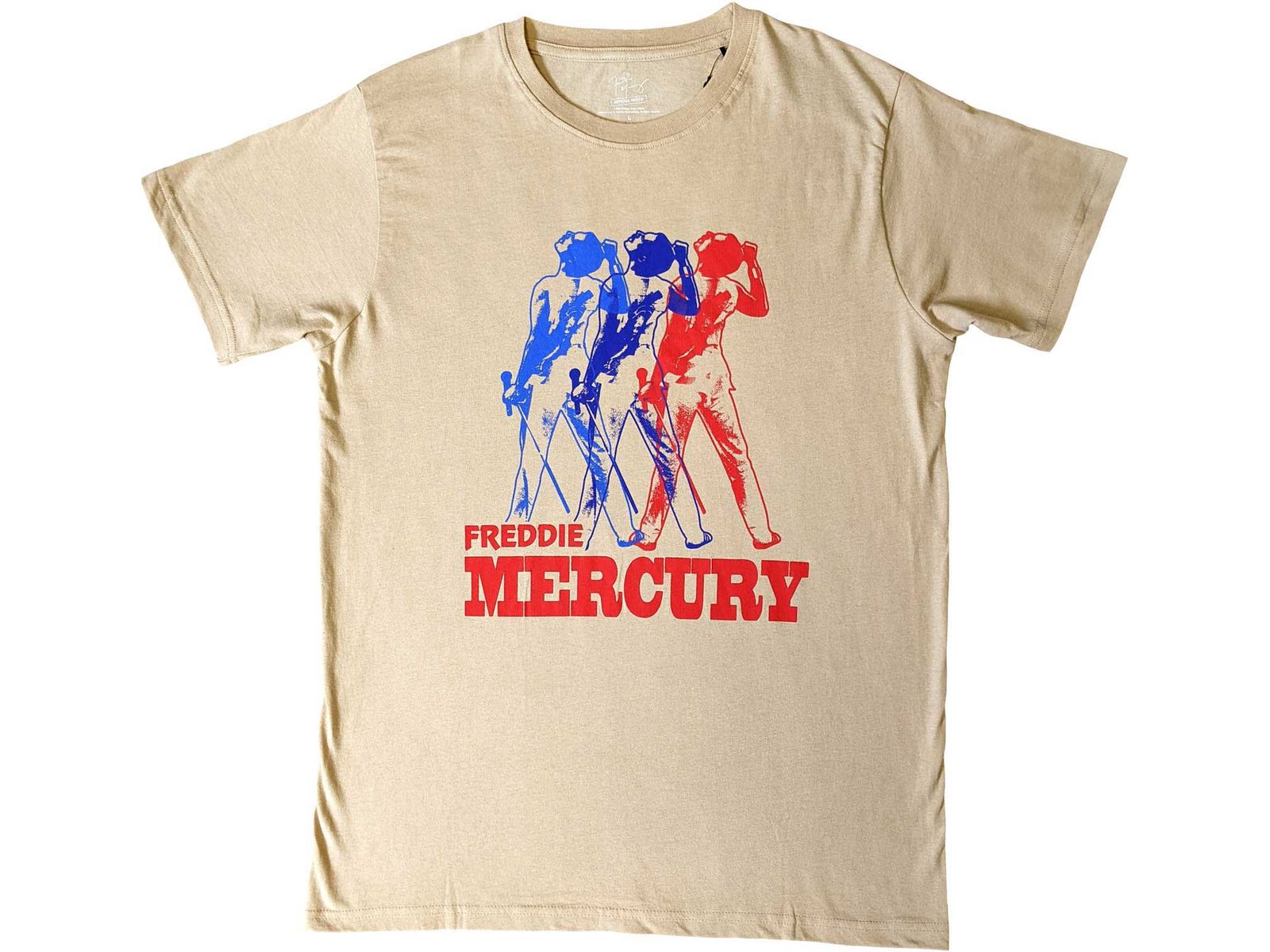 Freddie Mercury Unisex T-Shirt: Multicolour Photo