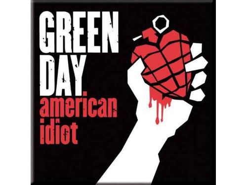 Green Day Fridge Magnet: American Idiot