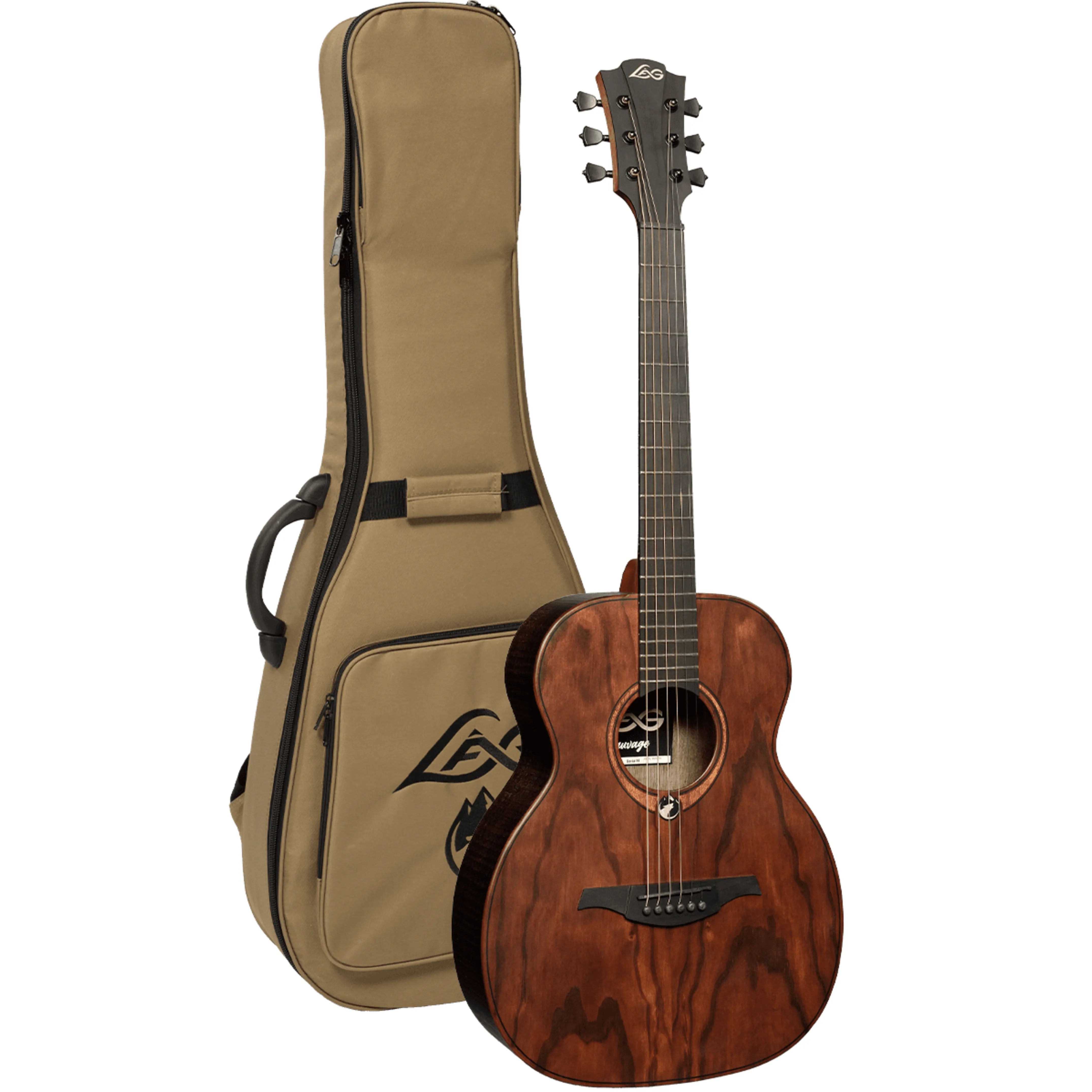 LAG Sauvage Travel Acoustic Guitar