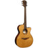LAG Tramontane 118 Electro Acoustic Guitar Auditorium Slim Cutaway Electro in Natural