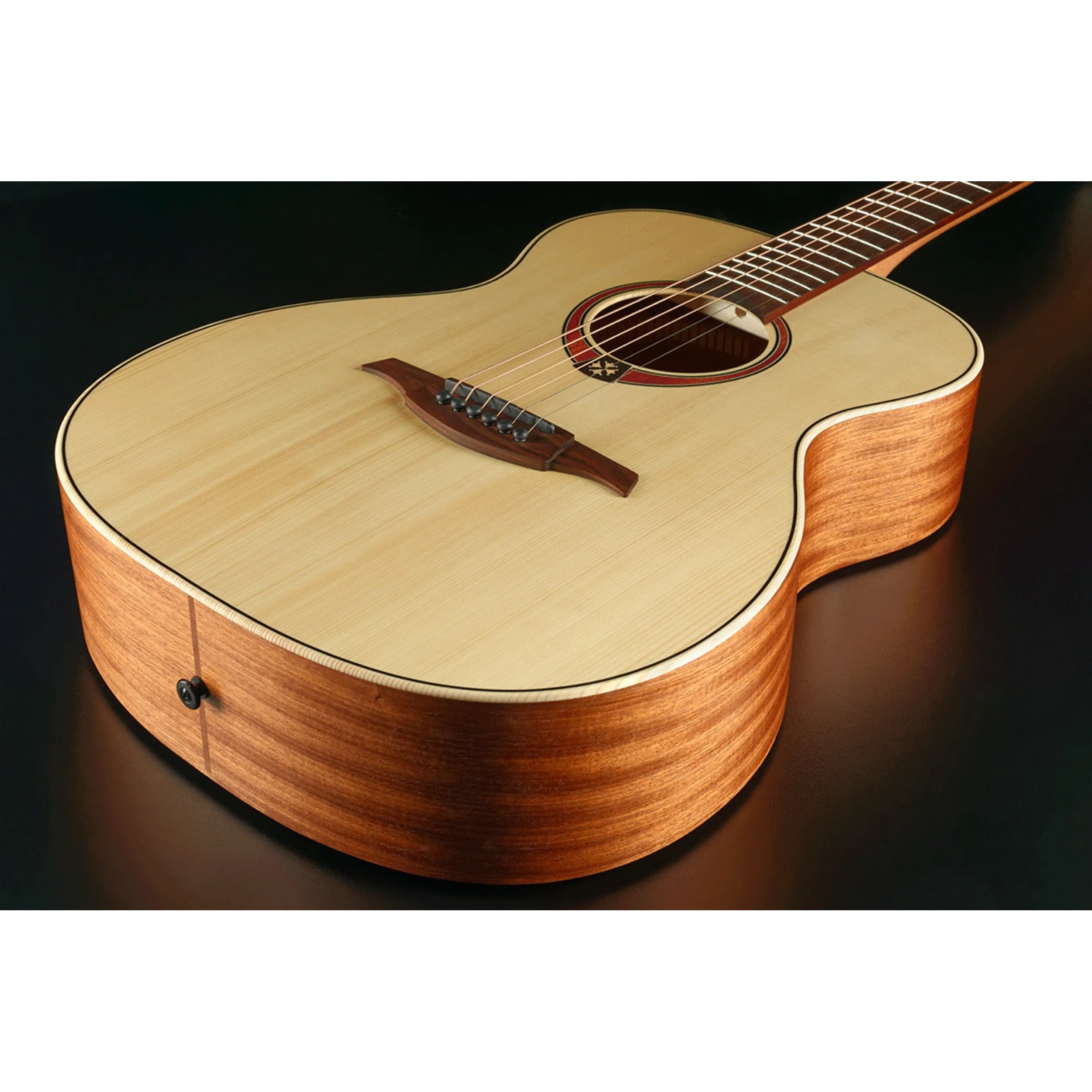 LAG Tramontane 70 Natural Auditorium Acoustic Guitar