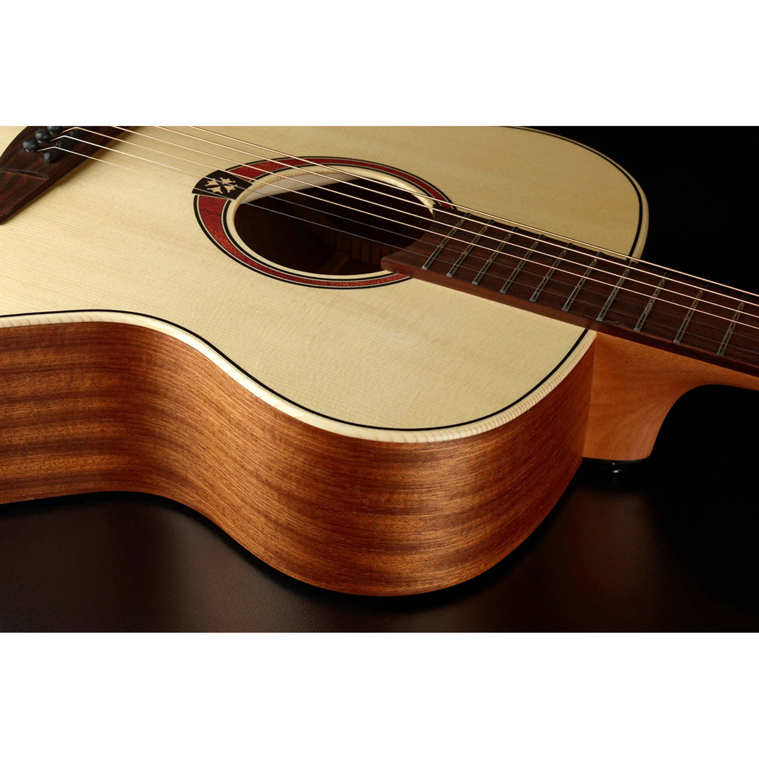 LAG Tramontane 70 Natural Auditorium Acoustic Guitar