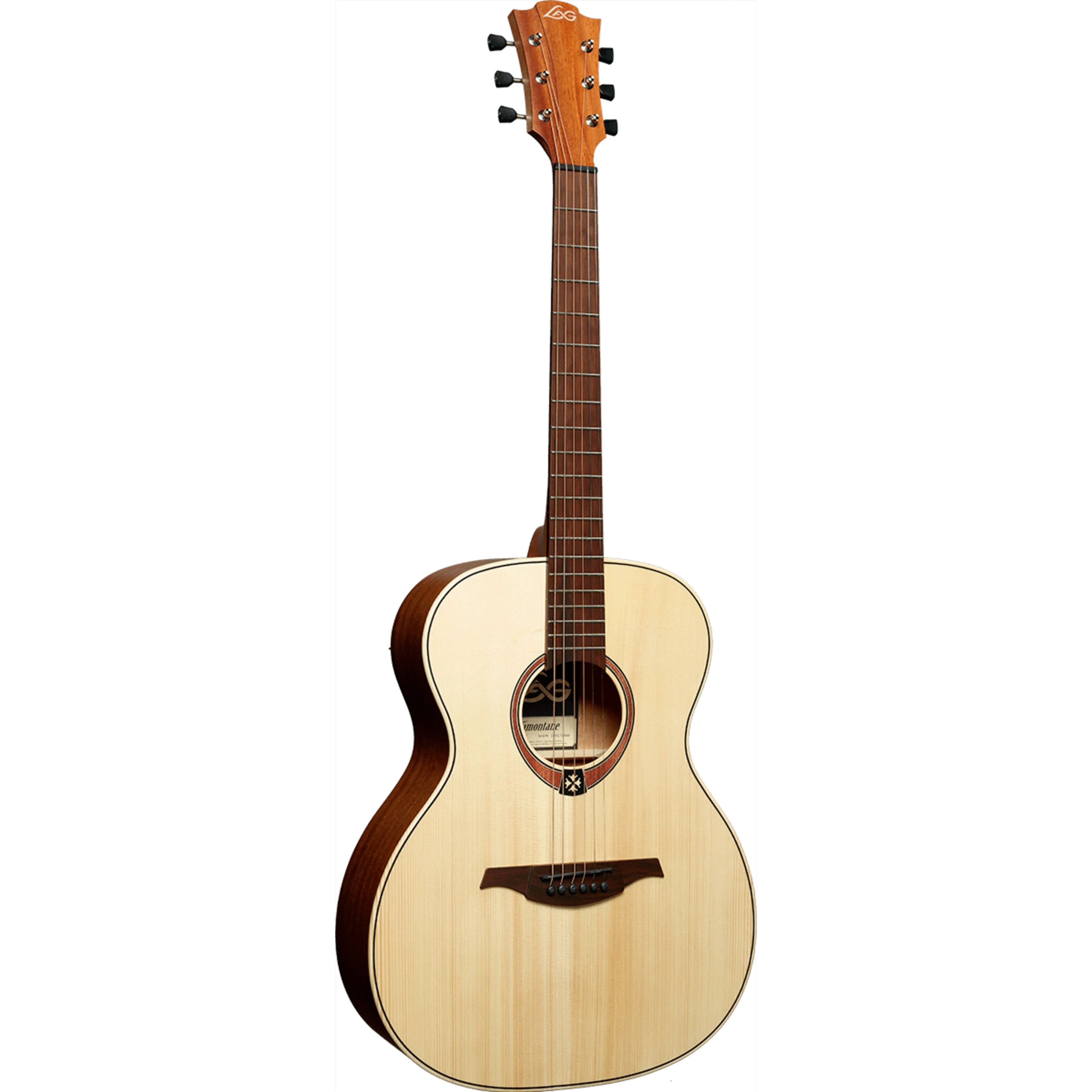 LAG Tramontane 70 Natural Auditorium Acoustic Guitar