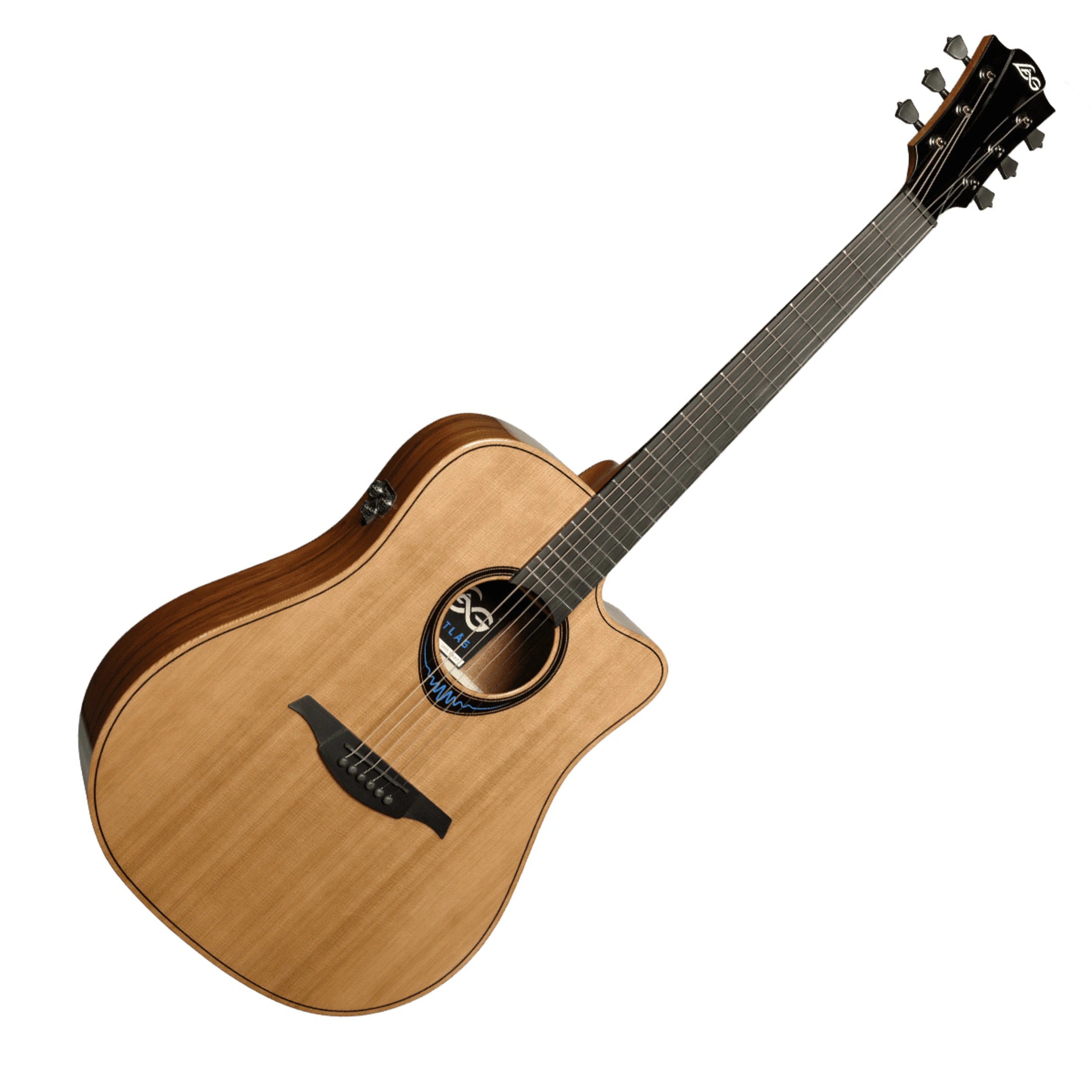 LAG BlueWave 2 Dreadnought Cutaway Electro Acoustic Guitar
