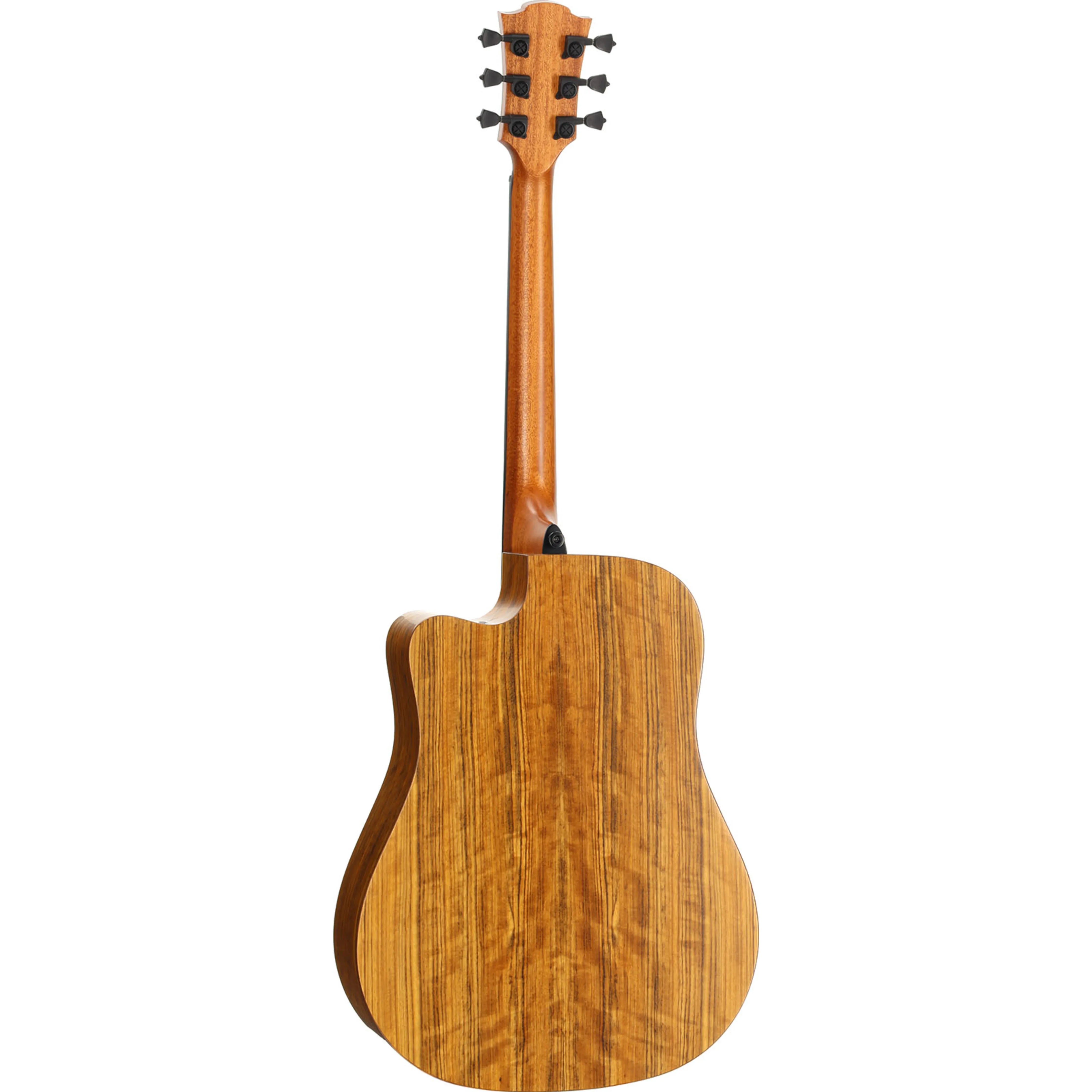 LAG HyVibe 20 Smart Guitar Dreadnought Cutaway Electro